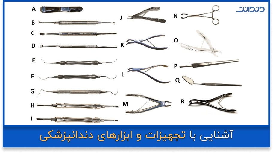 ابزار دندانپزشکی و کاربرد آن ها