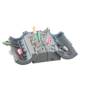 جای مولت و فرز - Autoclavable Polisher And Bur Caddy