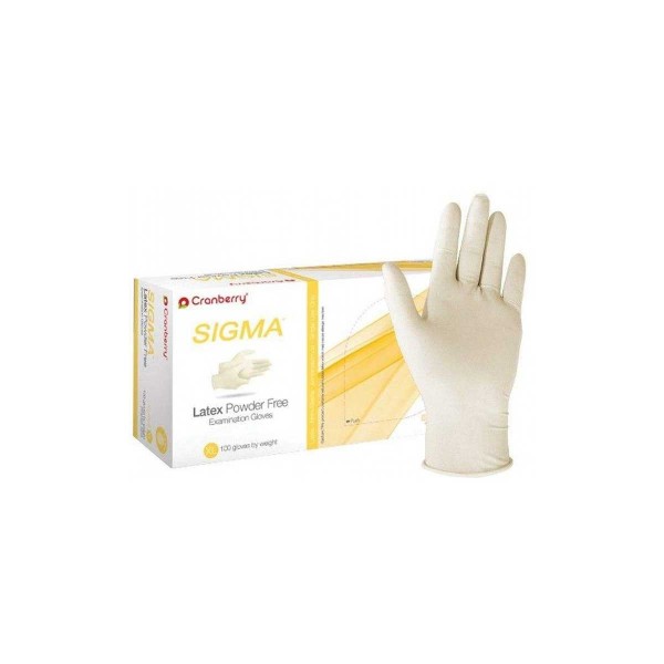 دستکش لاتکس بدون پودر - Sigma 