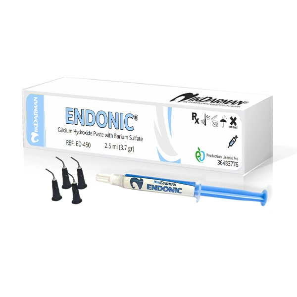 کلسیم هیدروکساید سرنگی 2.5 میل - Endonic Calcium Hydroxide Paste 