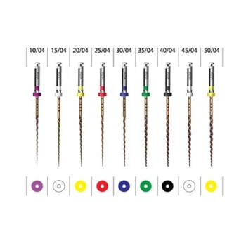 فایل روتاری طلایی تیپر ثابت 4% طول 25mm - Smart Gold Rotary File
