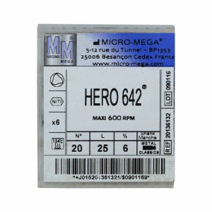 فایل روتاری هرو 6٪ شش عددی - Hero 642 Rotary File 