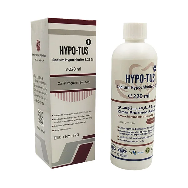 محلول سدیم هیپوکلریت 220 میل  - Sodium Hypochlorite %5.25