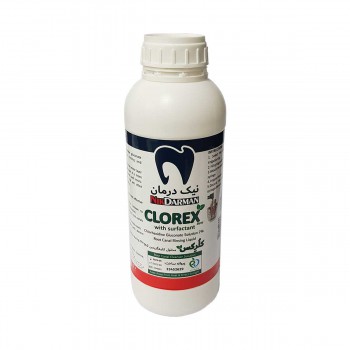 محلول کلرهگزیدین یک لیتری - Clorex Mega Clorhexidine Solution %2