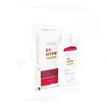 محلول هیپوکلریت سدیم 500 میل - EX Hype Sodium Hypochlorite Solution %5.25
