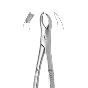فورسپس مولر فک بالا چپ - Upper Molars Left Deep Gripping Forceps 2500/ N.90