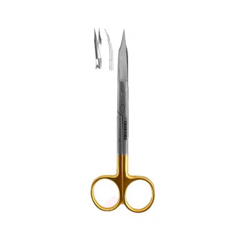 قیچی جراحی دسته طلائی - Goldman-Fox Scissors