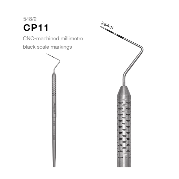 پروب مدرج Sonda Parodontale مدسی نوع CP15