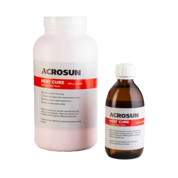 آکریل پختنی - Heat Cure Dental acrylic 
