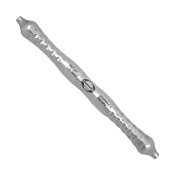 دسته آینه تمام استیل توخالی - satin-finished stainless steel, hollow Mirror Handle 466