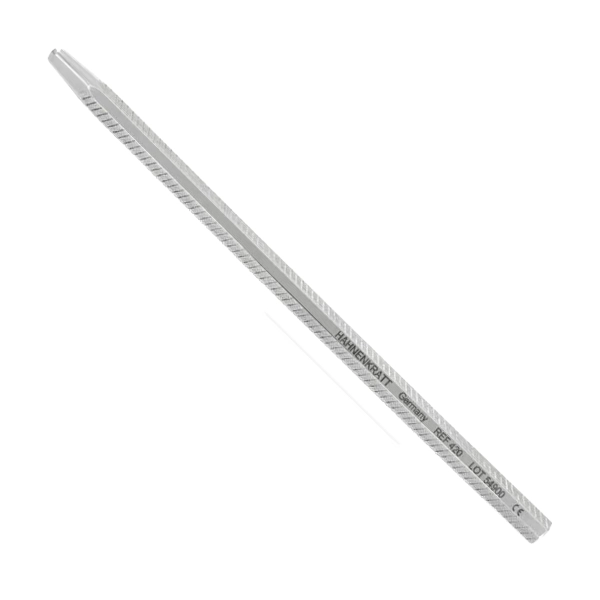 دسته آینه استیل 8 ضلعی شیاردار - Stainless Steel octagonal knurled Mirror handle 420