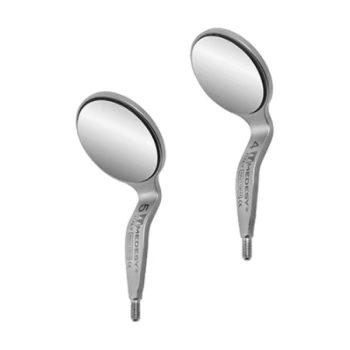 سرآینه دایره‌ای رادیومی دو طرفه - Double-Sided Mirror Handle