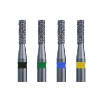 فرز الماسی مدل استوانه‌ای ته صاف توربین - Fissure Dental Diamond Bur 836