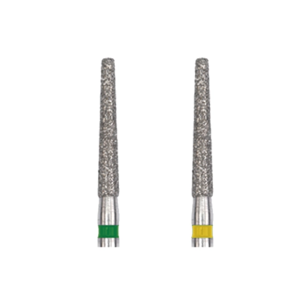 فرز الماسی مدل مخروطی ته صاف توربین - Flat Taper Dental Diamond Bur 848