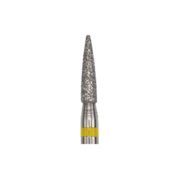 فرز الماسی مدل شعله شمعی توربین - Flame Dental Diamond Bur 861