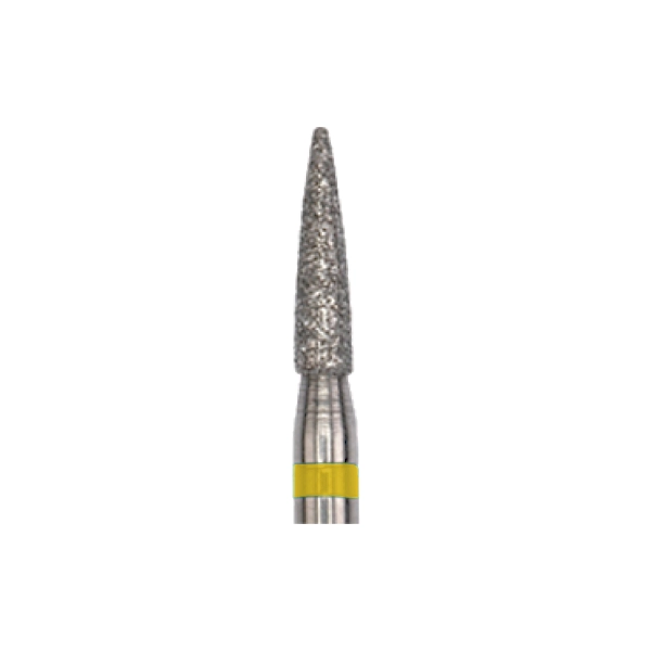 فرز الماسی مدل شعله شمعی توربین - Flame Dental Diamond Bur 861