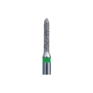 فرز الماسی مدل استوانه‌ای با نوک مورب توربین - Torpedo Dental Diamond Bur 867