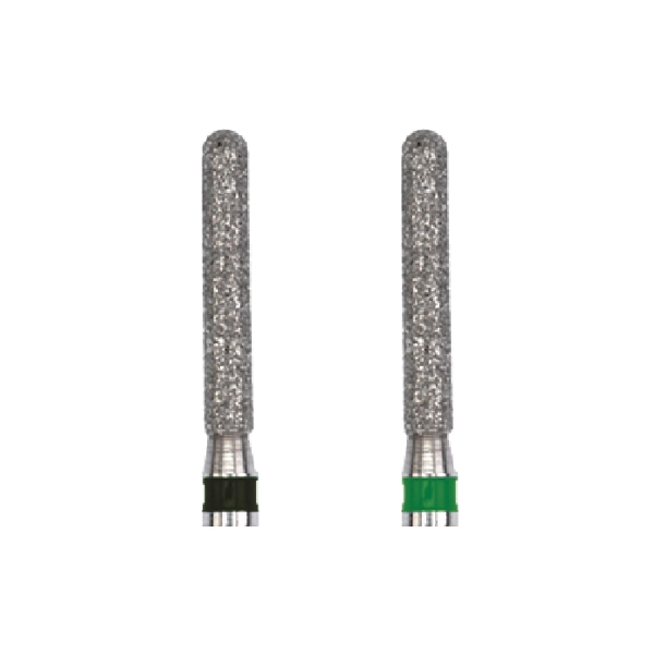 فرز الماسی مدل استوانه‌ای ته گرد توربین - Round Fissure Dental Diamond Bur 881