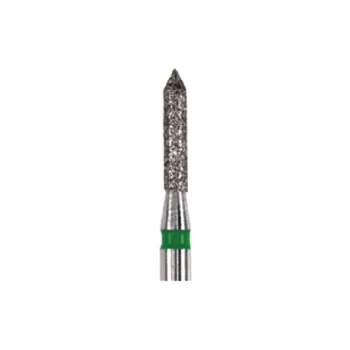فرز الماسی مدل استوانه‌ای با نوک مورب توربین - Chamfer Dental Diamond Bur 884