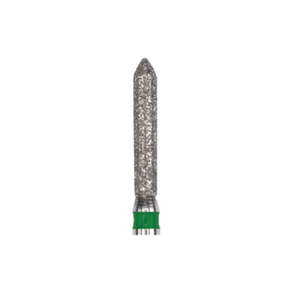 فرز الماسی مدل استوانه‌ای با نوک مورب توربین - Chamfer Dental Diamond Bur 885