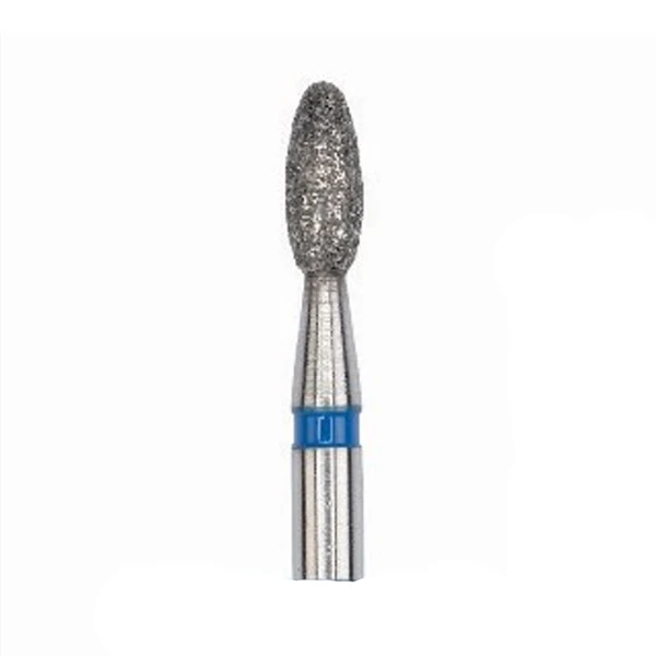 فرز الماسی مدل شعله شمعی توربین فرم 277 - Dental Diamond Burs Football 379