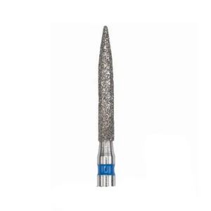 فرز الماسی مدل شعله شمعی بلند توربین فرم 250 - Dental Diamond Burs 863