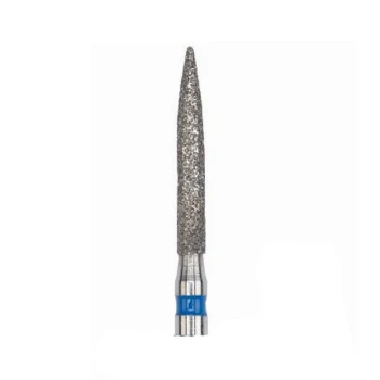 فرز الماسی مدل شعله شمعی بلند توربین فرم 250 - Dental Diamond Burs 863