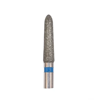 فرز الماسی مدل مخروطی ته گرد توربین فرم 298 - Dental Diamond Burs 878