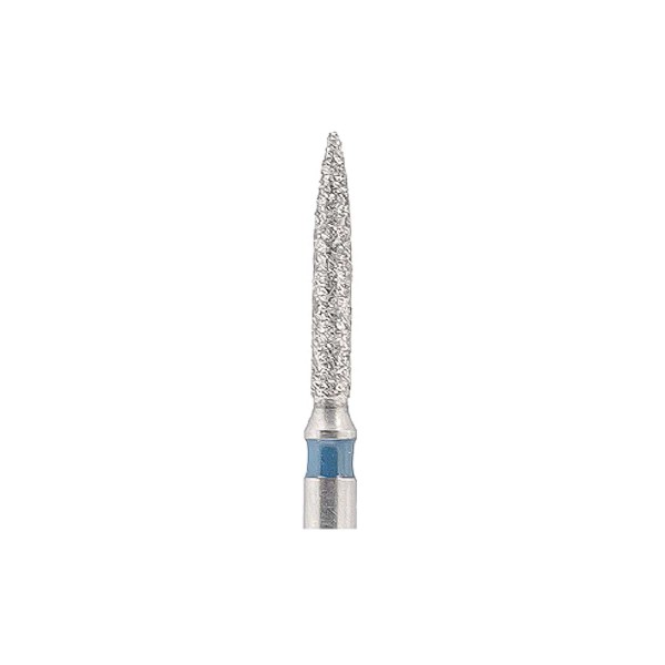 فرز الماسی مدل شعله شمعی بلند توربین 5 عددی - Dental Diamond Burs Flame 862