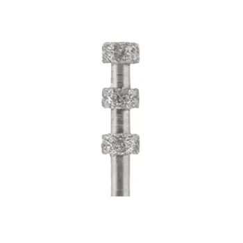 فرز الماسی مدل سر موج دار توربین 5 عددی - Dental Diamond Burs wavy Tip 834 