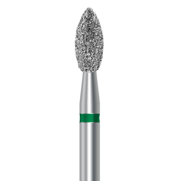 فرز الماسی مدل شعله شمعی پهن توربین 5 عددی - Dental Diamond Burs 368