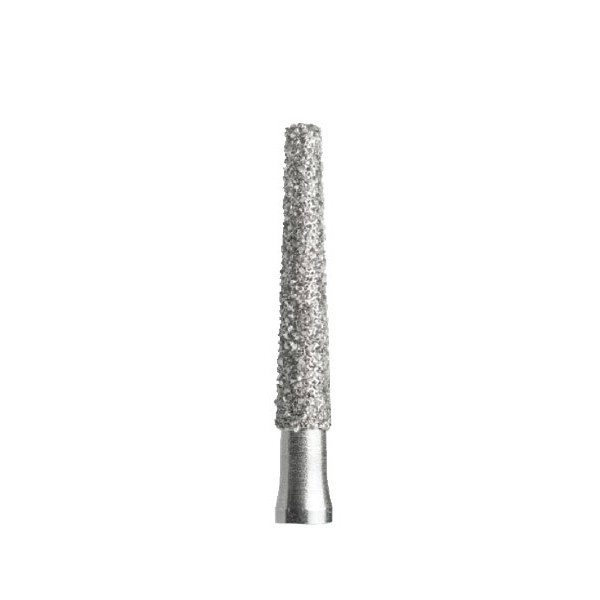 فرز الماسی مدل مخروطی ته صاف توربین 5 عددی - Dental Diamond Burs Flat End Taper 847