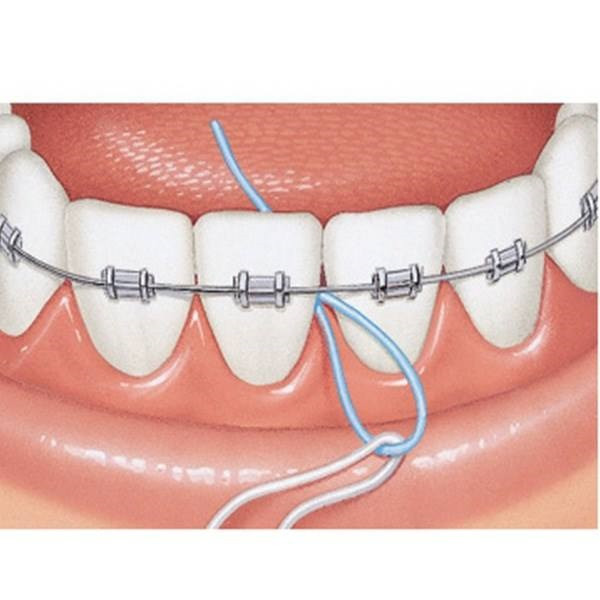 تصویر عبور دهنده نخ دندان کانفیدنت- Floss Threaders