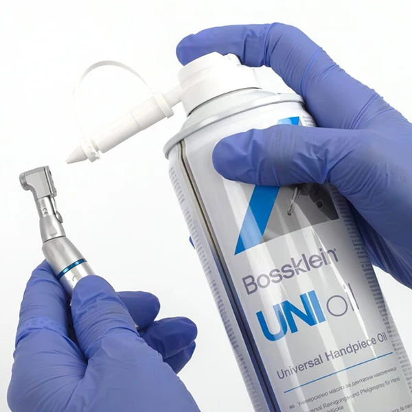 نحوه استفاده از اسپری روغن برند Top Dental ساخت انگلیس 