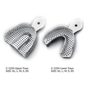 ست تری با دندانی 10 عددی - Edentulous Impression Tray