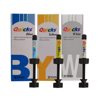 خمیر پانسمان موقت نوری 3 عددی - Quicks Temporary Filling