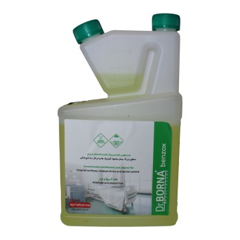 ضدعفونی کننده سطوح بنزوکس یک لیتری - Benzox Surfaces Disinfectant & cleaner 