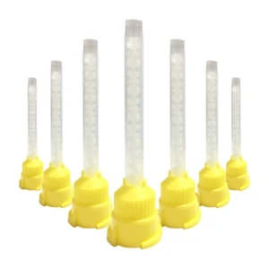 میکسینگ تیپ قالبگیری زرد 50 عددی - Mixing Tip