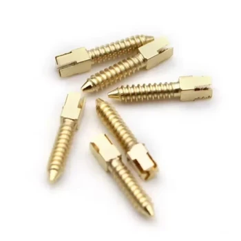 پین داخل کانال طلایی 50 عددی - Gold Screw Posts