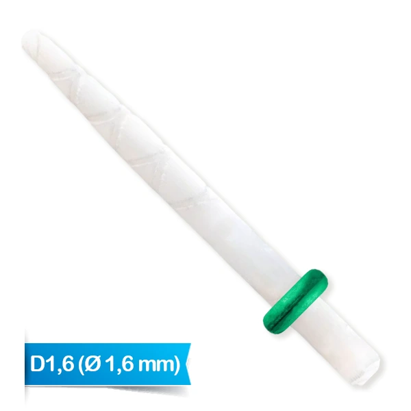 پست گلاس فایبر مدل سایتک برند هانینکرات آلمان (Hahnenkratt) سایز D1,6 (Ø 1,6 mm) سبز رنگ