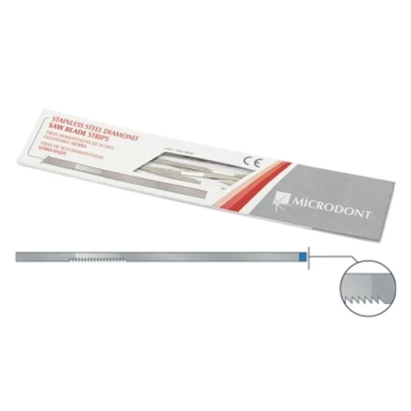 نوار پرداخت استیل الماسه با مرکز اره - Stainless Steel Diamond Saw Blades Strips
