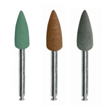 مولت آمالگام و طلا شکل شعله شمعی بزرگ 5 عددی - Amalgam And Gold Polisher