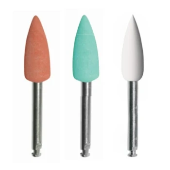 مولت پرداخت کامپوزیت شکل شعله شمعی بزرگ 5 عددی - Finishing Composite Polisher