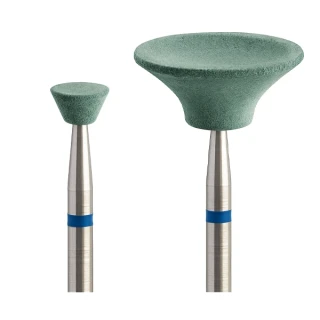 مولت هندپیس مخروطی معکوس سرامیکی _ الماسی (مخصوص زیرکونیا) - Rubber Diamond Polishers