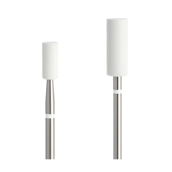 مولت هندپیس استوانه‌ای (زیرکونیا و پرسلن) - Rubber Diamond Polishers