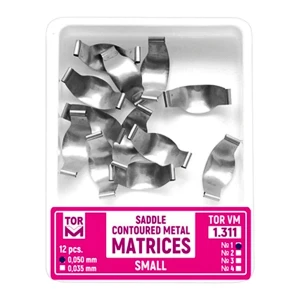 ماتریکس سکشنال زین اسبی  - Saddle Contoured Metal Matrices