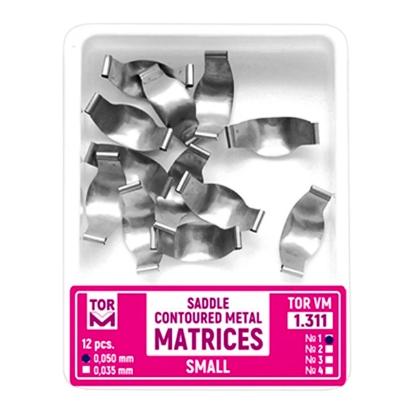 ماتریکس سکشنال زین اسبی  - Saddle Contoured Metal Matrices
