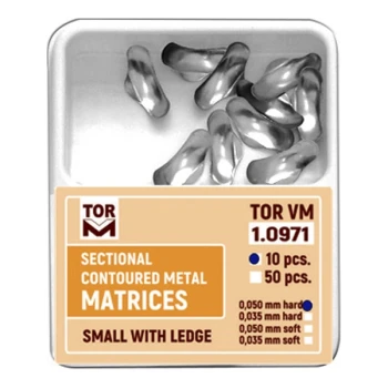 ماتریکس سکشنال لج دار  - Sectional Contoured Metal Matrices