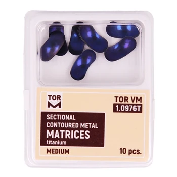 ماتریکس سکشنال تیتانیومی - Sectional Contoured Metal Titanium Matrices 