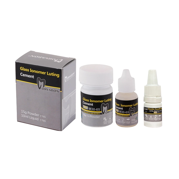 سمان گلاس آینومر کوچک + دنتین کاندیشنر - Glass Ionomer Cement